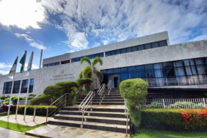 Fachada da Assembleia Legislativa do RN,