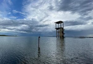 Imagem da barragem Armando Ribeiro Gonçalves.