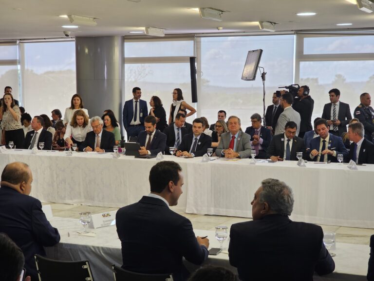 Vice-governador Walter Alves em reunião em Brasília com o presidente Lula.